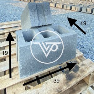Gạch block 19x19x39